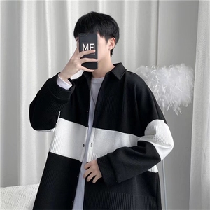 长袖衬衫男港风日系外套休闲高质量C221P45图片