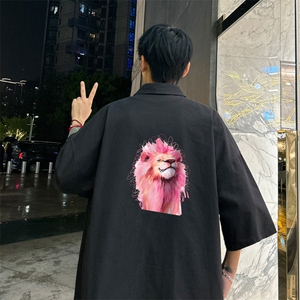 量大优 供视频   冰丝短袖衬衫男DXC528-特p25图片