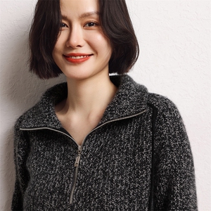 羊绒衫女加厚亲肤山羊绒毛衣内搭针织衫打底衫图片