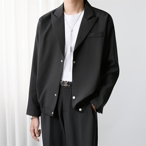 春款男西服韩版西装上衣帅气外套百搭休闲西服大码S-4XL X04 P48图片