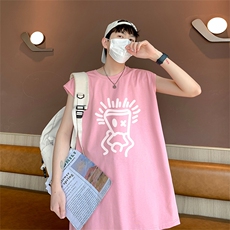 已注册抖音得物直播品质纯棉250克重磅男无袖背心T恤T569P28控39，男装背心/马甲，电商C408(原B339-1)