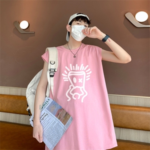 已注册抖音得物直播品质纯棉250克重磅男无袖背心T恤T569P28控39图片