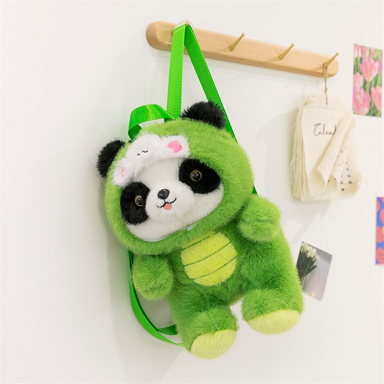 变声熊猫，多米毛绒玩具厂