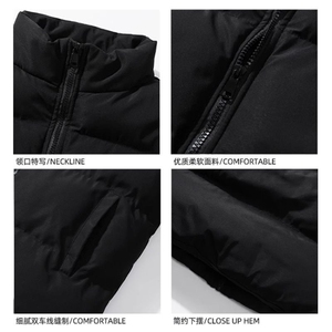 1506-1/MM3131/P63男女同款冬季潮流棉衣休闲保暖立领棉服图片