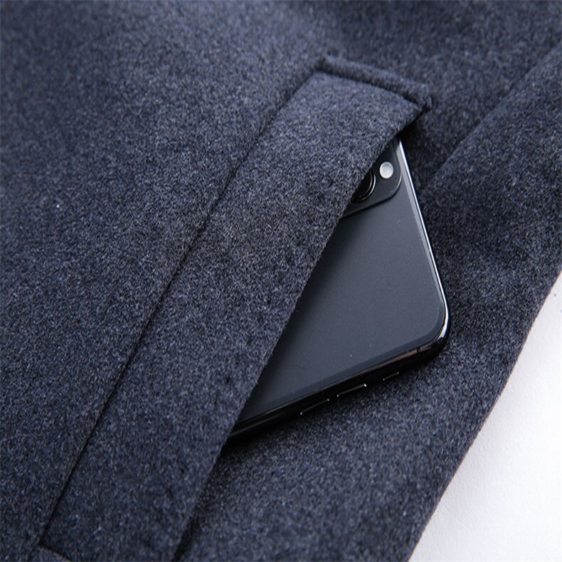 新款秋冬羊毛西服中长款羊绒外套爸爸装男士风衣MYMN8806-P190,男装西服,电商B212（原钱塘6029）