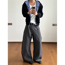 1506-1/MF-A2371/P63卫衣短宽百搭开衫外套男潮cleanfit夹克休闲1，男装夹克，星座1506-1