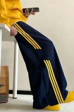 美式条纹卫裤春季新款运动裤直筒宽松长裤C62172-TP30不，男装休闲裤，电商A102