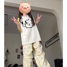 小狗公仔纯棉短袖ZX0247-P35，男装T恤，星座313A(原308A-2)