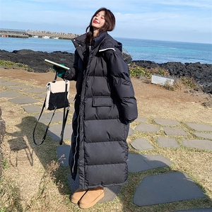 冬日小暖阳设计感长款羽绒服8953P345控498图片