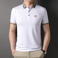 AC7702钱塘2020-3夏季新款短袖上衣翻领男士时尚休闲T恤P45，男装T恤，钱塘207-3