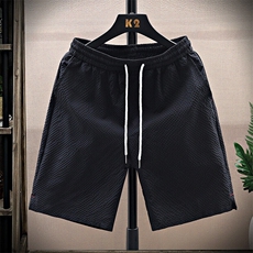 2025夏季新款泡泡格跑量短裤休闲五分裤男青年短裤，男装牛仔裤，星座1206-1（原A206-1）