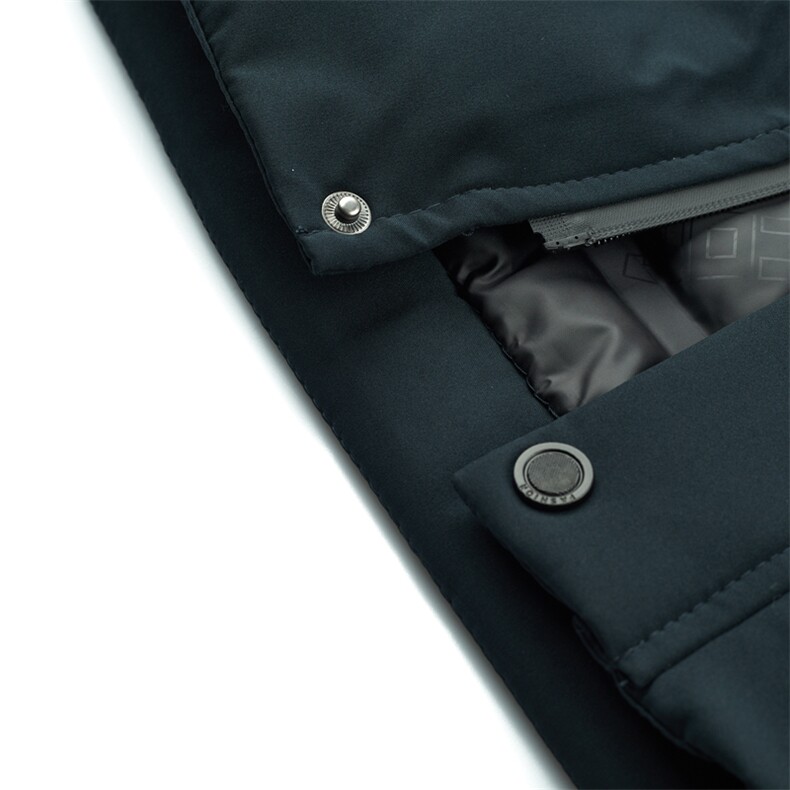 新款冬季中年男士外套棉衣厚款棉袄男装连帽棉服男ZELD9710-P150图片