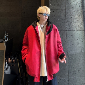 绗棉特批100控158178美式连帽机车棉服棉衣面包服外套男MY245图片
