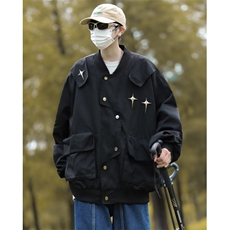 秋季青春流行男夹克文艺潮外套J8219P68，男装夹克，星座1116-2