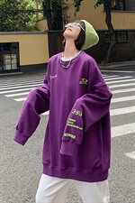 【】A003-HW3111-P45新款印花圆领套头卫衣港风1控价58元，男装卫衣，电商A003