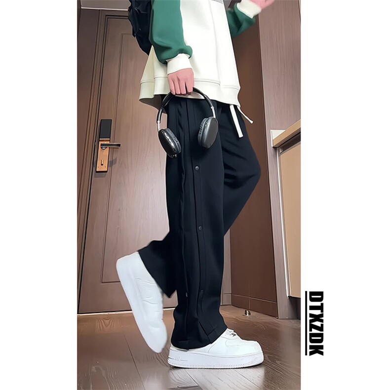 【现货】抖音品质春款美式休闲裤直筒卫裤男长裤K9058-P65控78,男装休闲裤,星座810(原QT5070)