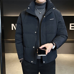 标50绒 店主风2025新款男士立领短款羽绒服外套B328-7915-P215图片