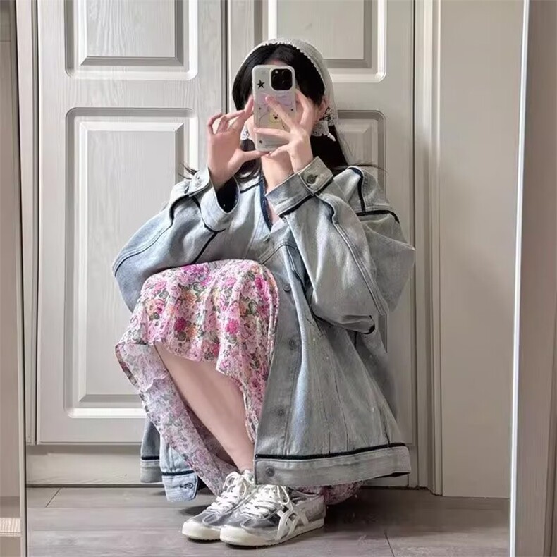 有货DJK2567-批70美式高街vibe牛仔外套女春秋夹克,男装工装外套,星座603-2