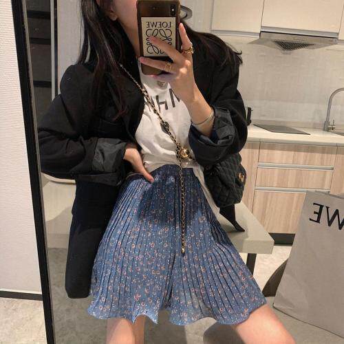 碎花短裙裤，女装，XTZ style