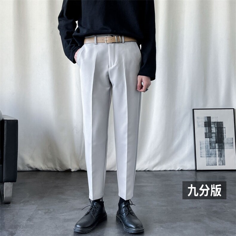 男春秋季九分小脚裤K221P42,男装休闲裤,星座1116-2