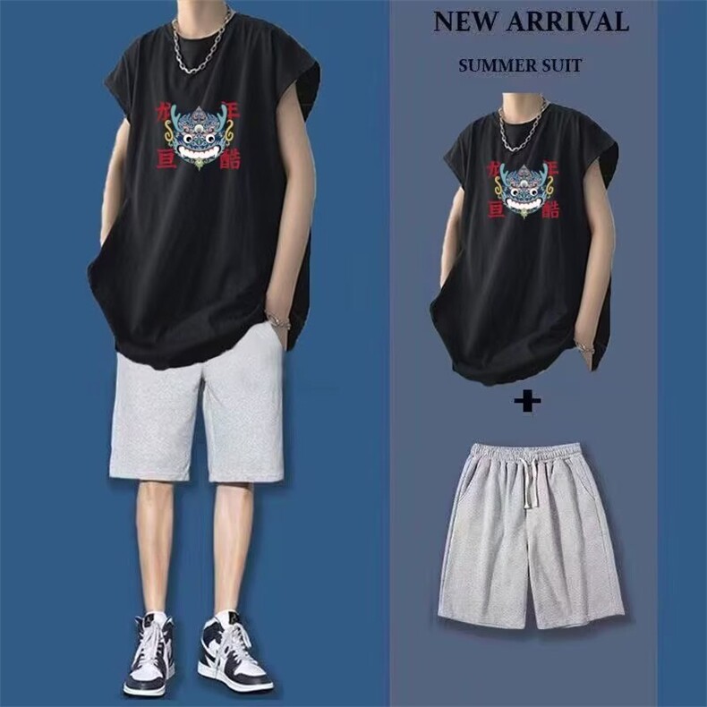 1506-1/TBT121/P33运动服夏季短袖篮球衣休闲短裤两件套韩版潮流,男装牛仔裤,星座1506-1