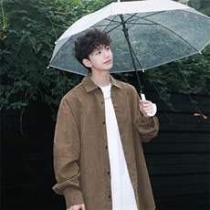 秋季雪花绒长袖衬衫Q2480-TP2539青少年休闲宽松薄外套男，男装衬衫，电商A102