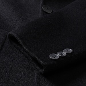 澳洲羊毛大衣男长款西服领中年男士休闲毛呢外套MNSA2291-P480,男装风衣,电商B212（原钱塘6029）