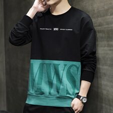 黑墙W012春秋季长袖t恤男士韩版打底衫秋衣上衣服卫衣男装，男装卫衣，电商D310（原电商305）