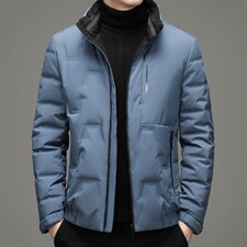 爸爸冬装羽绒服外套中年男冬季羽绒服中年休闲上衣MYYL92161-P230,男装羽绒服,电商B212（原钱塘6029）