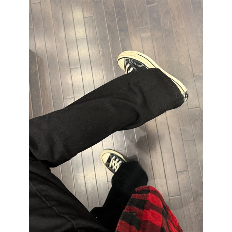 【有货】517弯刀牛仔裤男美式cleanfit微喇裤子高街N083LL-特P32,男装牛仔裤,星座1007（原301D）