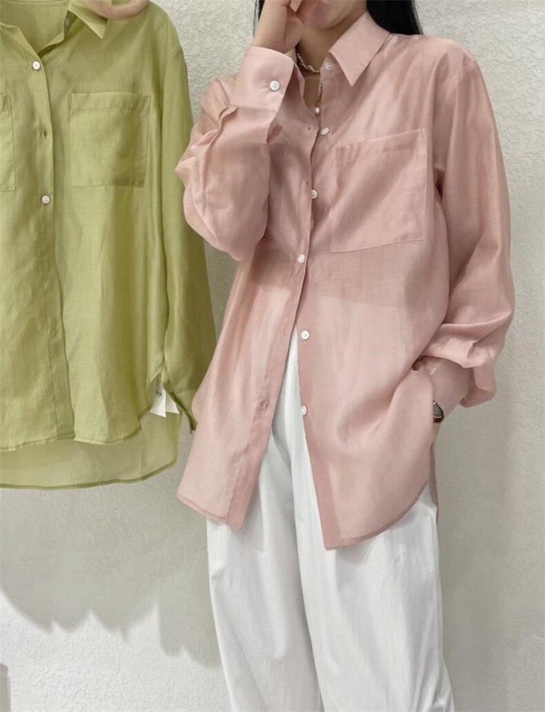 夏季新款衬衫，女装衬衫，伊媚儿