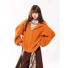 1506-1/Z55011/P59新款春秋开衫毛衣外套女羊毛衫针织短款上衣，男装针织衫/毛衣，星座1506-1