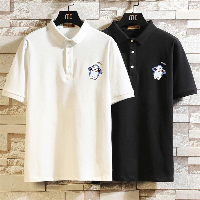 PL57167-P35翻领短袖polo衫男大码胖子半袖t恤男有领保罗衫,男装Polo衫,电商A040A