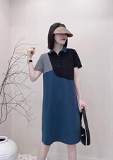 短袖连衣裙，女装连衣裙，平凡人生