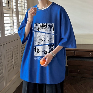 华夫格t恤男短袖男大码五分袖 酒店风 HT73176-P22图片