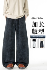 加长版高个子扎染裤子男款宽松慵懒190cn115直筒阔腿长裤KZ072P50，男装休闲裤，电商B312