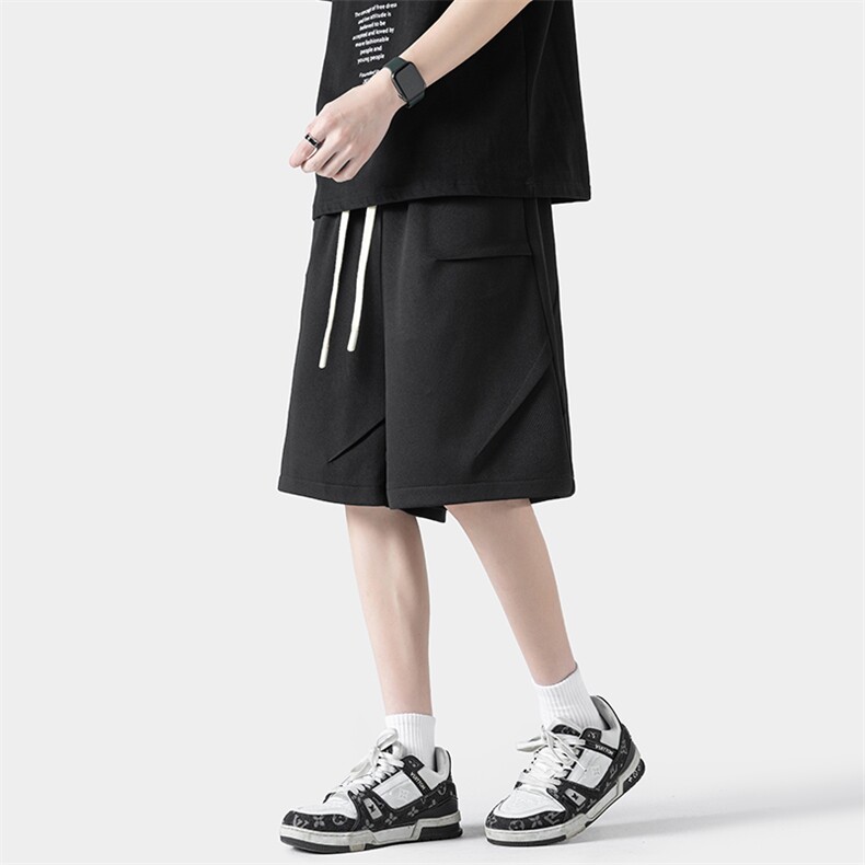 2024夏季新款无影墙大码美式菠萝格短裤M-5XHK24339-特P25,男装牛仔裤,电商A022