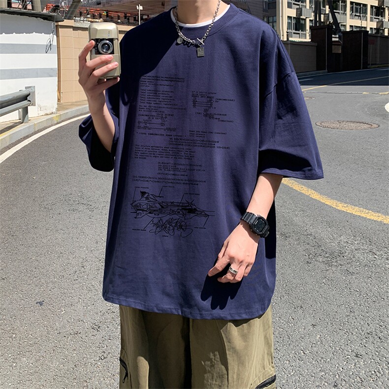 量大优供视频220克美式短袖t恤T3158得物直播有280克品质,男装T恤,电商A486