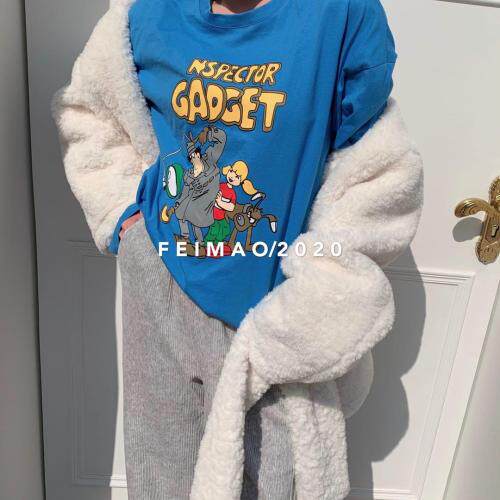 冬装上新品类T恤，针织，女装T恤，菲猫