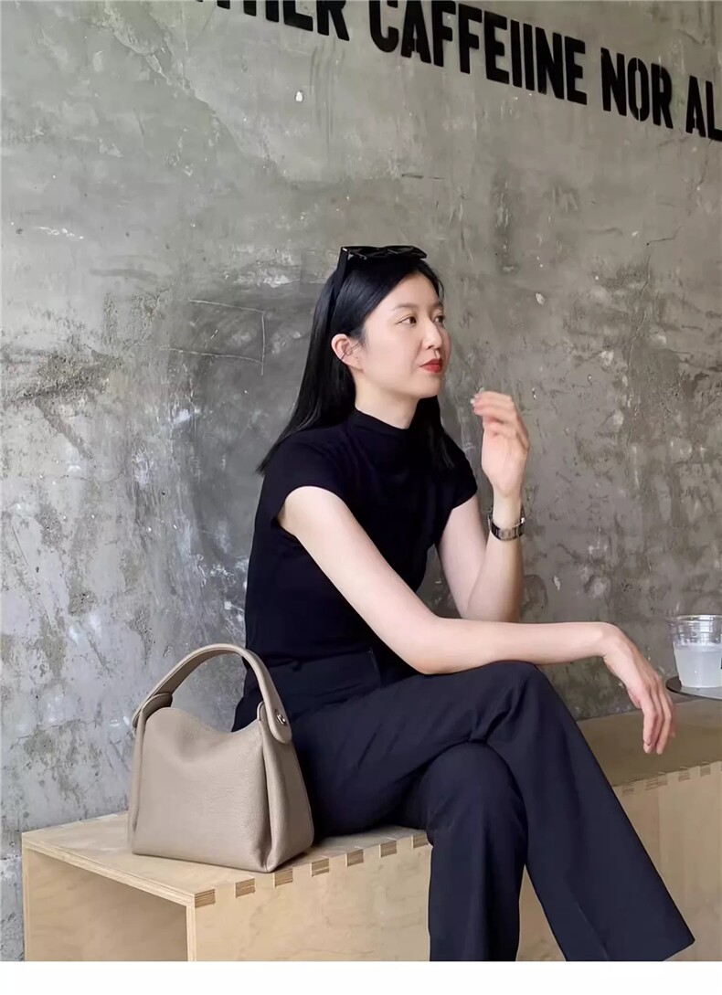 法式春季套头短袖圆领时尚气质飞飞袖,女装T恤,雪真羊绒