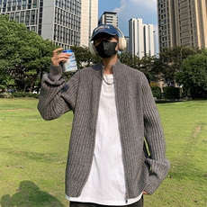 针织衫开衫男女韩版潮流宽松百搭保暖2024冬季ins毛衣MZ574-P52，男装针织衫/毛衣，星座412-2