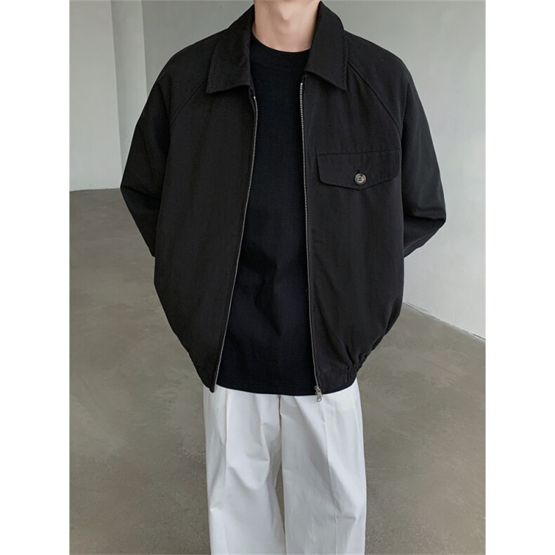 现货现货百搭男士翻领飞行服机车夹克情侣潮,男装夹克,星座510-1