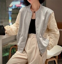 拼接外套，卫衣，女装卫衣/绒衫，6688