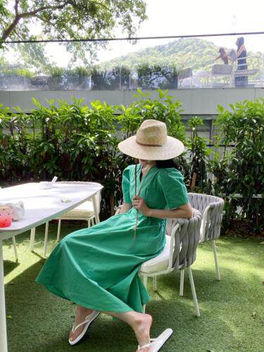 夏季新款连衣裙，女装连衣裙，MAIDEN