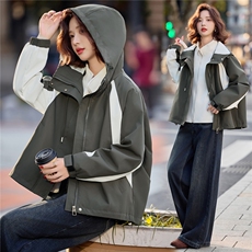 档口现货2025年冬季新款女装休闲/淑女三合一冲锋衣派克服两件套，女装派克服，靓星雨