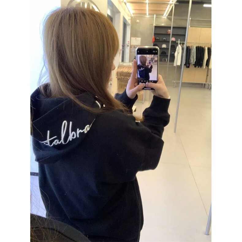 5271-P55原版刺绣/袖口有绣/后包领休闲卫衣薄款，女装卫衣/绒衫，星座617A-2