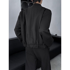 W9208-P63网图现货春季新款小香风暗黑西装外套百搭休闲西服，男装西服，星座1608-2