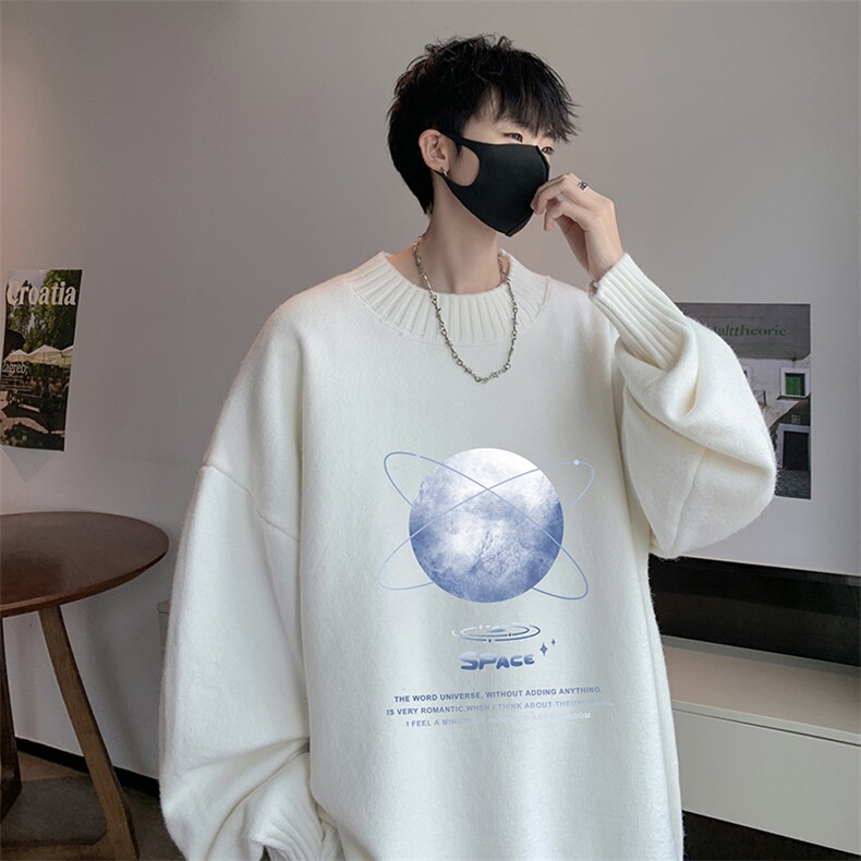 半高领毛衣男士大码针织衫男毛线衣男M18241-P45加绒款-P65,男装针织衫/毛衣,电商A040