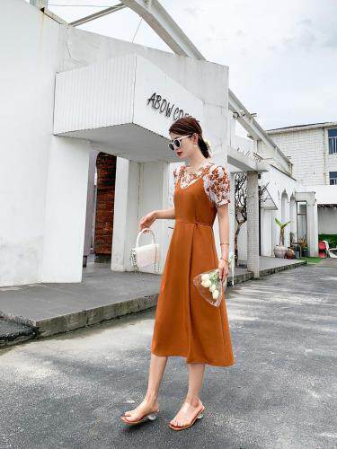 两件套连衣裙，女装连衣裙，贻思茗