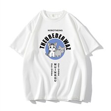 HT73160-P22华夫格t恤男短袖男大码五分袖毛毯，男装T恤，电商A040